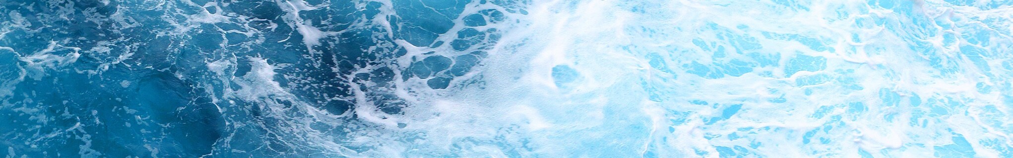 Water rushing across the screen